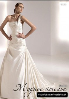 Свадебное платье М46236. Силуэт Русалка (Рыбка), длинное со шлейфом.